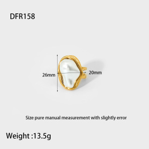 Ensembles De Bijoux Pour Femmes En Acier Inoxydable Imperméable Et Perles De La Série Elegant h5