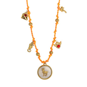 1 Paire De Colliers Pendentifs Pour Femmes, Collection Romantique Rétro Géométrique En Acier Inoxydable, Couleur Or, Étanches h5 