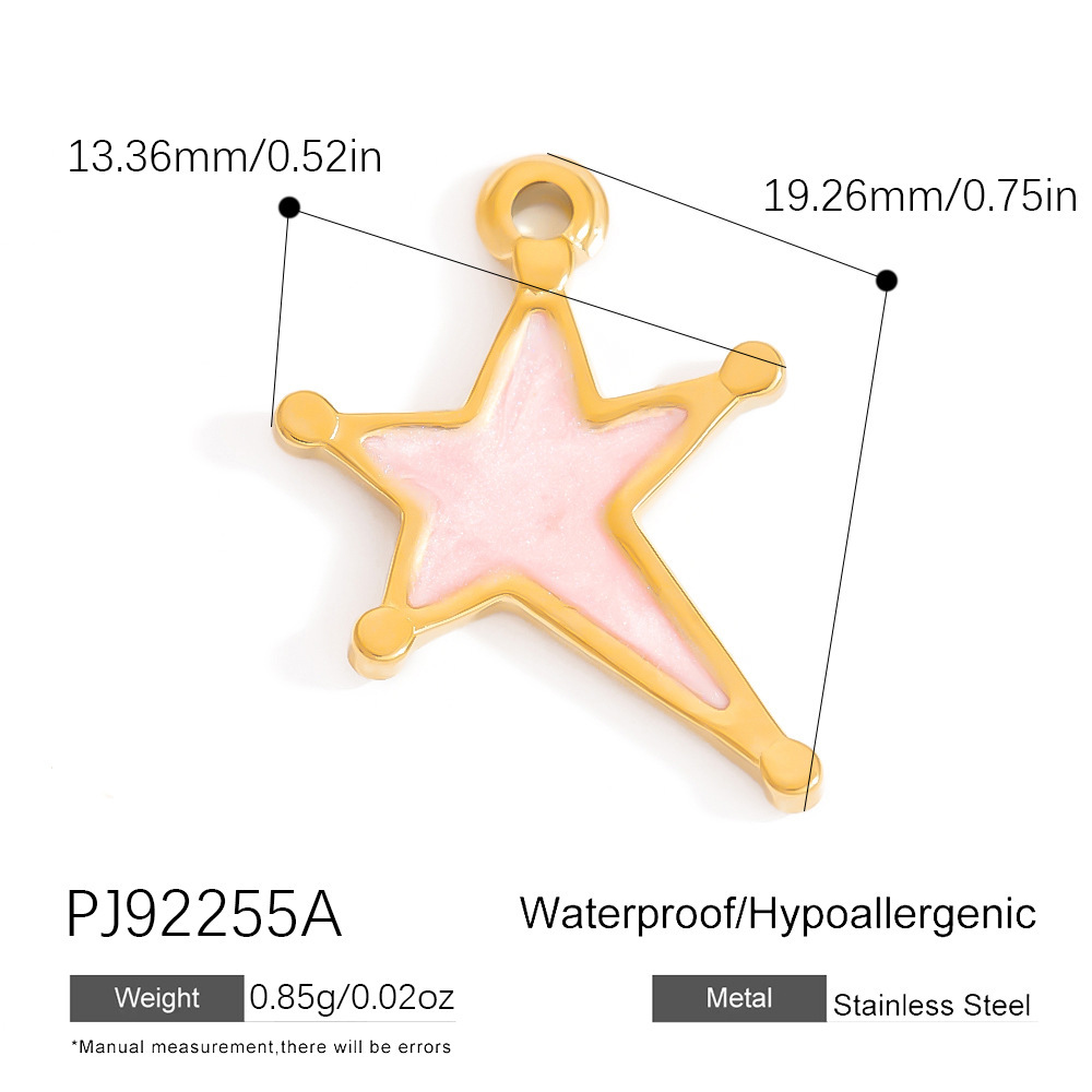Pendentif Étanche En Acier Inoxydable Coloré Et Amusant À Faire Soi-Même Image2