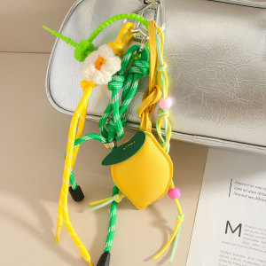 Charms De Sac Pour Femme De La Série Vivid Lemon Yellow h5 Image4