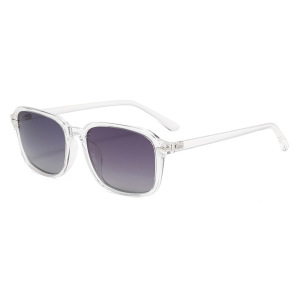1 Paire De Lunettes De Soleil Pour Femme, Série Simple, Décontractées, Couleur Unie, Pc h5 Image3