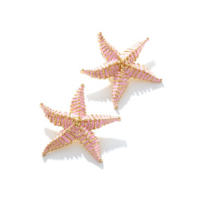 Boucles D'Oreilles À Tige En Alliage Étoile De Mer h5 Image5