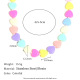 Collier de couleur acrylique Image2