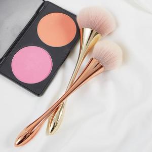 Pinceau À Poudre Doré Pour Maquillage Pour Femme h5 Image2
