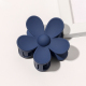 Grande épingle à cheveux givrée en forme de fleur - Bleu roi Image24