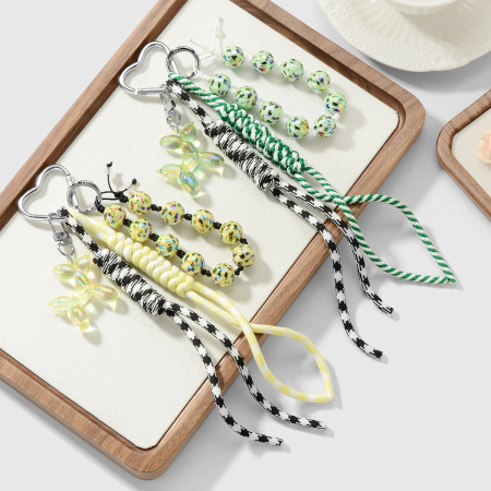 Breloques de sac en alliage de perles