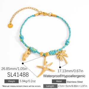 Bracelet Diy Avec Pendentif Coquillage Et Étoile De Mer h5 Image2