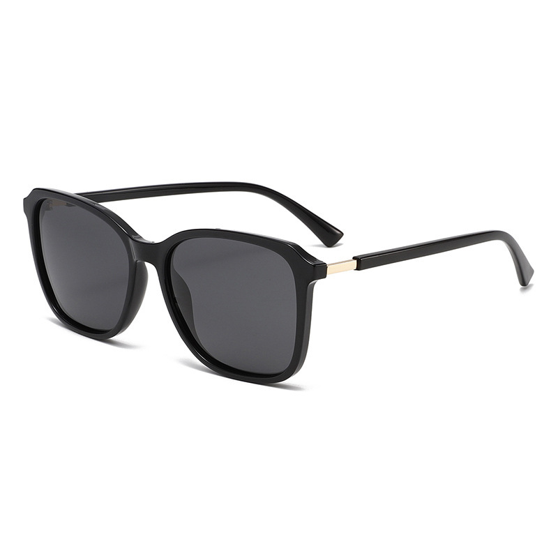 1 Paire De Lunettes De Soleil Élégantes À Imprimé Léopard Pour Femme, Série Simple 