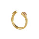 ZX709-Bague Love [Diamant rose]/L'ouverture est réglable Image2