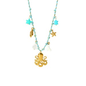 1 Paire De Colliers Pendentifs Tortue Romantiques Pour Femmes, En Acier Inoxydable Étanche Couleur Or h5 Image5