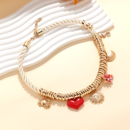 Colliers pendentifs en alliage de vacances 2