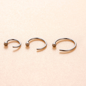 Piercing De Nez Étanche En Acier Inoxydable Pour Femme (1 Pièce) h5 Image5