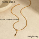 Collier en zirconium noir Image2