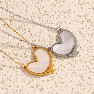 Collier Élégant Rétro À Motif Floral, En Acier Inoxydable Doré Et Étanche, Pour Femme (1 Pièce) h5 Image3