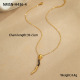 Collier serpent noir Image8