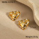 Boucles d'oreilles cœur d'amour