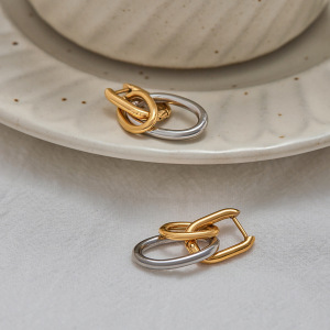 Boucles D'Oreilles Pendantes En Acier Inoxydable Étanche, Couleurs Assorties h5 Image4