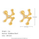 Boucles d'oreilles constellation diamant - Taureau Image8
