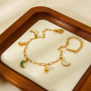 Bracelets Pour Femmes Avec Pendentif Lune Diy De La Série Classique h5 Image3