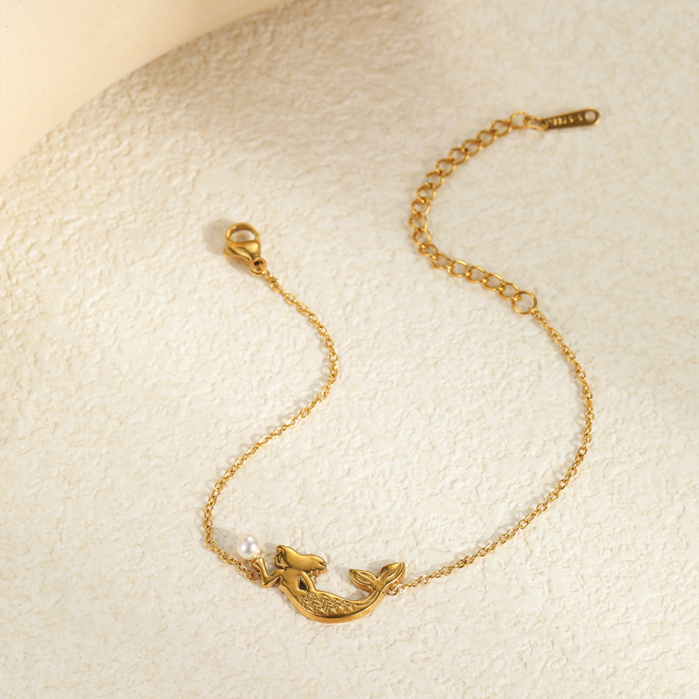 1 Paire De Boucles D'Oreilles Pendantes Simple Series Daily Turtle En Acier Inoxydable Étanches Pour Femmes Image3