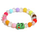 Bracelet en céramique acrylique coloré - Vert 