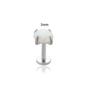 Boucles D'Oreilles Piercing En Acier Inoxydable Étanche Couleur Or (1 Pièce) h5 Image2