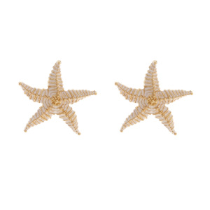 Boucles D'Oreilles À Tige En Alliage Étoile De Mer h5 
