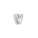 Collier pendentif lettre minuscule creuse - Acier - V Image48