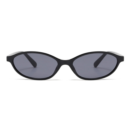 1 paire de lunettes de soleil simples pour femmes, couleur unie, série quotidienne 2