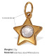 Pendentif en or et diamant blanc Image7