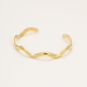 Bracelet vague en or Image2