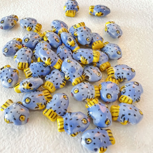 1 Pièce De Perle En Céramique En Forme De Poisson Pour Bijoux À Faire Soi-Même h5