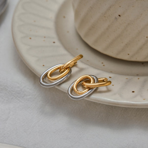 Boucles D'Oreilles Pendantes En Acier Inoxydable Étanche, Couleurs Assorties h5 Image6
