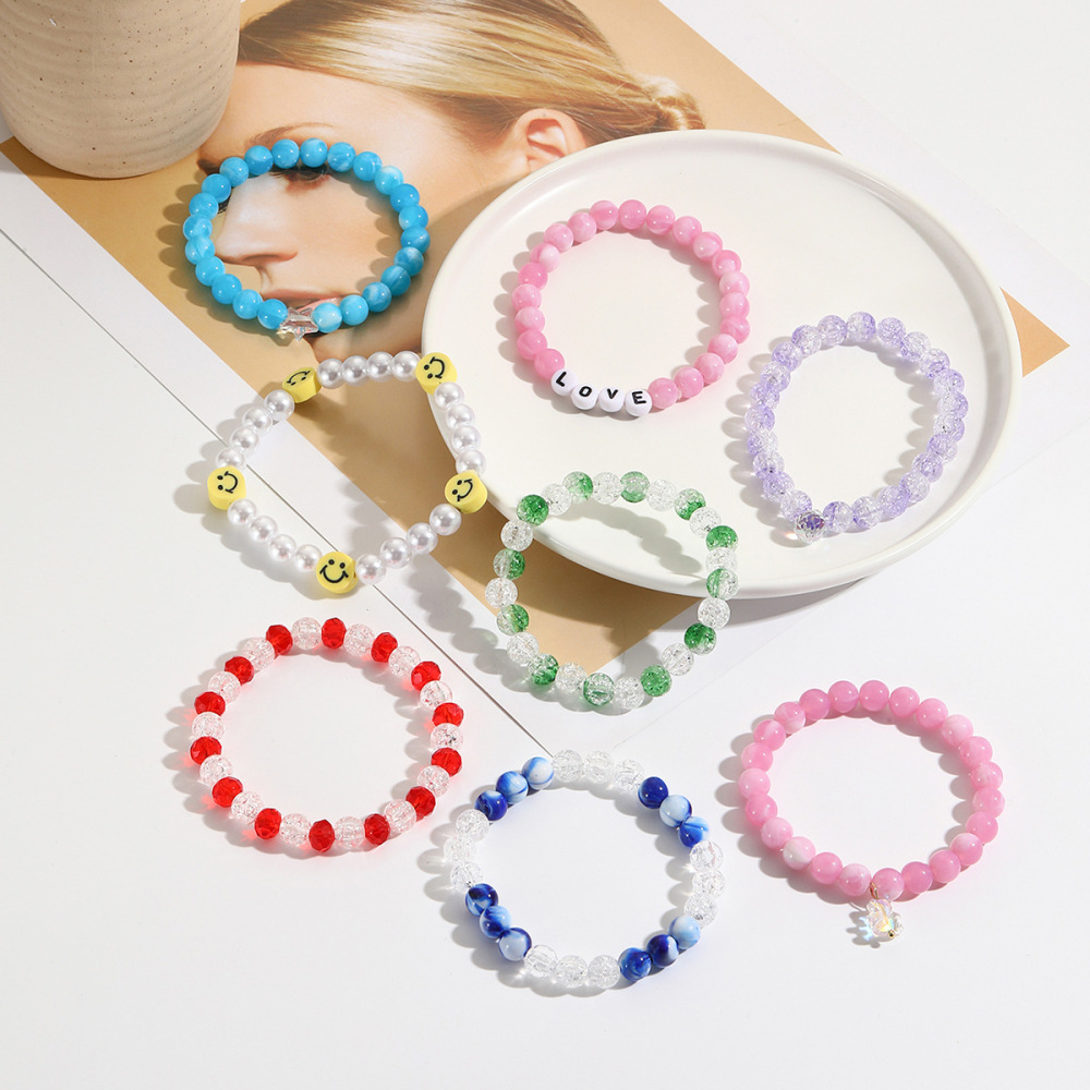 1 Boîte De Jolies Perles En Résine Pour Bijoux Diy h5Image4