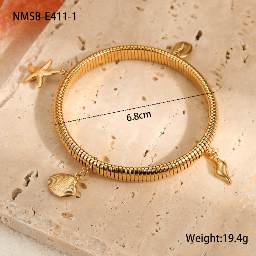 Bracelet Jonc Doré Pour Femme, Série Romantique, 1 Pièce 