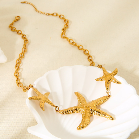 Colliers pendentifs pour femmes, collection rétro tortue, en acier inoxydable étanche