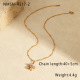 Collier fleur transparente Image2