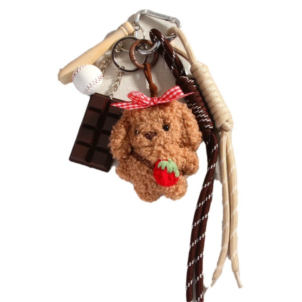 Accessoires Pour Sacs À Main Pour Femmes : Peluche Ours En Peluche Classique Et Mignonne Image5
