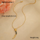 Collier serpent vert Image6