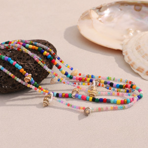 Colliers En Acrylique Pour Femmes, Série Jelly Colored Beach Vacation h5 Image3