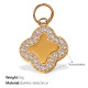 Pendentif en or et zirconium blanc Image17