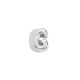Collier pendentif lettre minuscule creuse - Acier - G Image33