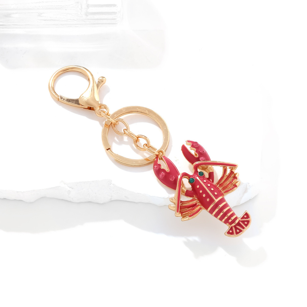 Porte-Clés En Alliage Homard h5Image4