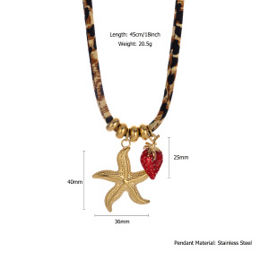 1 Paire De Colliers Pendentifs Pour Femmes, Collection Luxueuse Sexy Turtle, En Acier Inoxydable Étanche Couleur Or h5 Image2