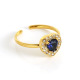 Bague d'amour [diamant bleu] Image4