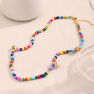 Colliers En Acrylique Pour Femmes, Série Jelly Colored Beach Vacation h5 Image7