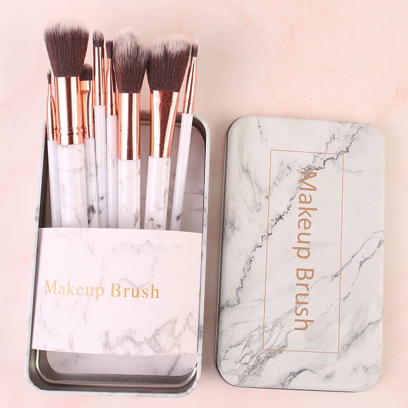 1 Ensemble De Pinceaux De Maquillage Portables Pour Femmes h5Image4