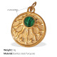 Pendentif en or turquoise Image22