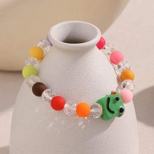 Bracelets De Perles Acryliques Pour Femmes, Série Jelly Colored Beach Vacation h5 Image4