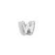 Collier pendentif lettre minuscule creuse - Acier - W Image49